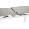 Table de jardin extensible rectangulaire en aluminium Ibiza Perle - 6/8 places - Jardiline – Image 3