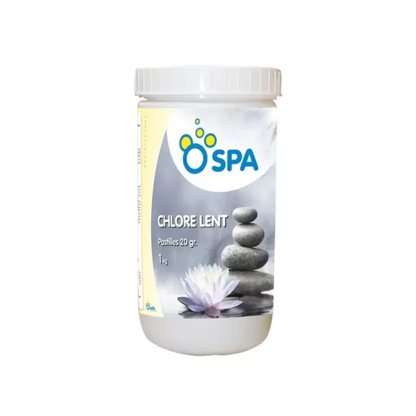 Gamme/spa chlore lent pastilles 20g